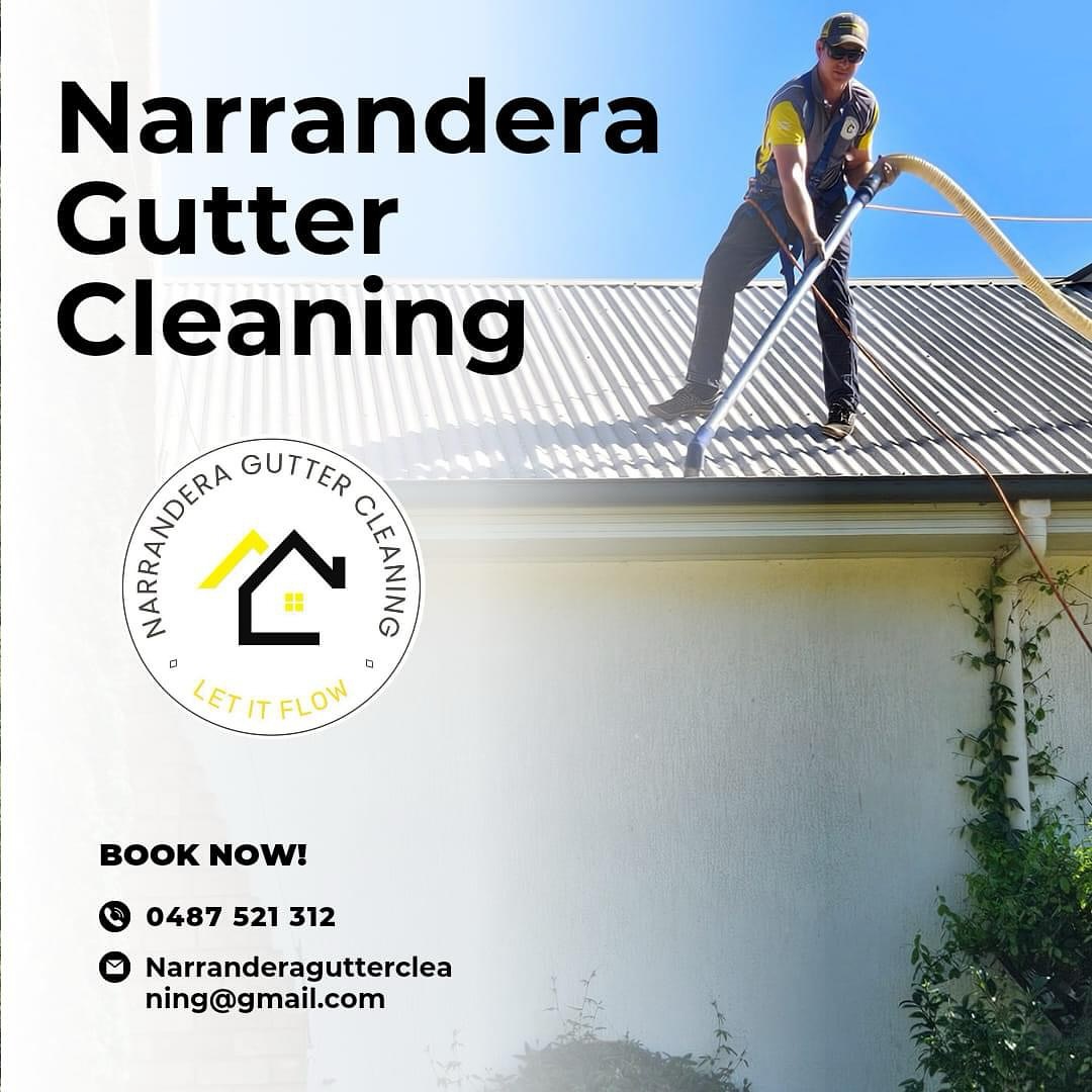 Pristine cleaned gutter result